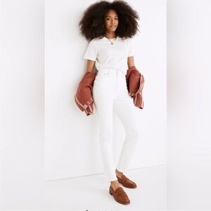 Madewell NWOT White The Perfect Vintage Jean